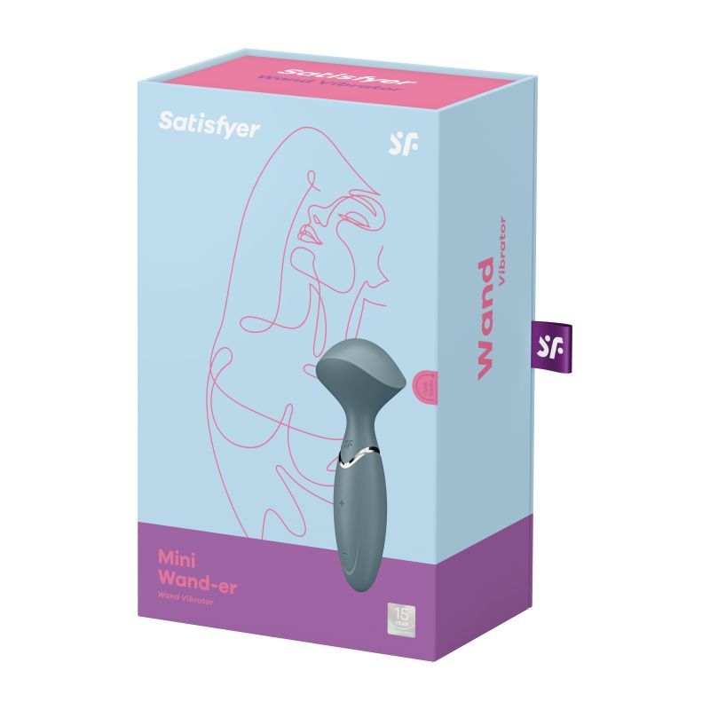 Satisfyer Mini Wand-er 16 cm Compact Rechargeable Massager > Sex Toys > Mini Massagers