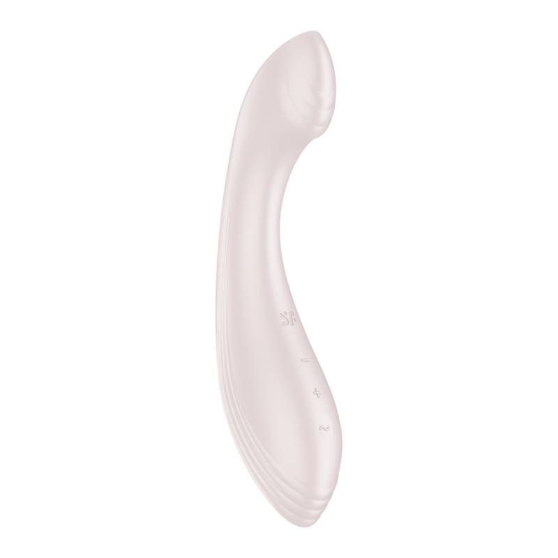 Satisfyer G-Force G-Spot Vibrator Beige – 19 cm Silicone G-Spot Vibrator > Sex Toys For Ladies > G-Spot Vibrators
