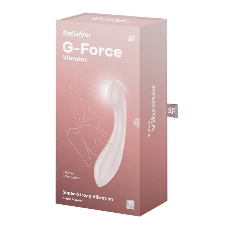 Satisfyer G-Force G-Spot Vibrator – 19 cm Silicone G-Spot Vibrator > Sex Toys For Ladies > G-Spot Vibrators