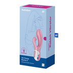 Satisfyer Air Pump Bunny 2 Inflatable Vibrator 15mm Silicone Rechargeable > Vibrators > Ladies > Rabbit Multi