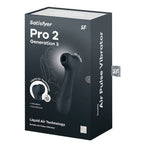 Satisfyer Pro 2 Gen 3 Waterproof Clitoral Stimulator with Air Pulse Technology > Sex Toys For Ladies > Air Pulsation