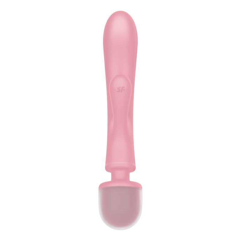 Satisfyer Triple Lover Waterproof Rechargeable Couples Vibrator > Vibrators > Ladies > Rabbit Multi