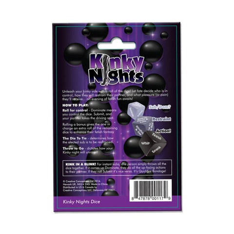 Kinky Nights Dare Dice – Adult Game with Intimacy and Exploration Challenges > Novelties > Games