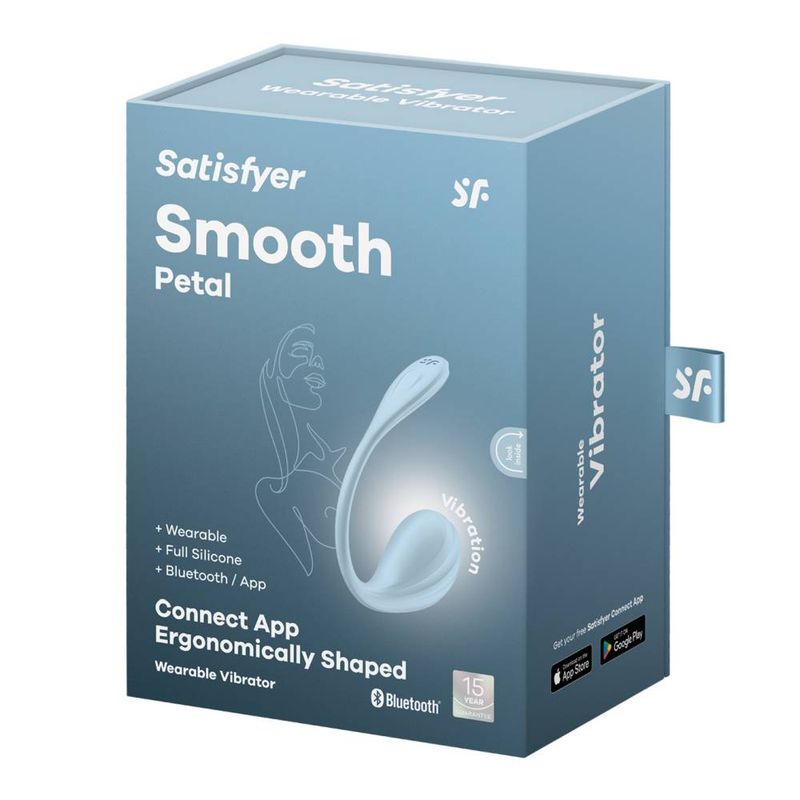 Satisfyer Smooth Petal Waterproof App-Controlled Wearable Vibrator > Sex Toys For Ladies > G-Spot Vibrators