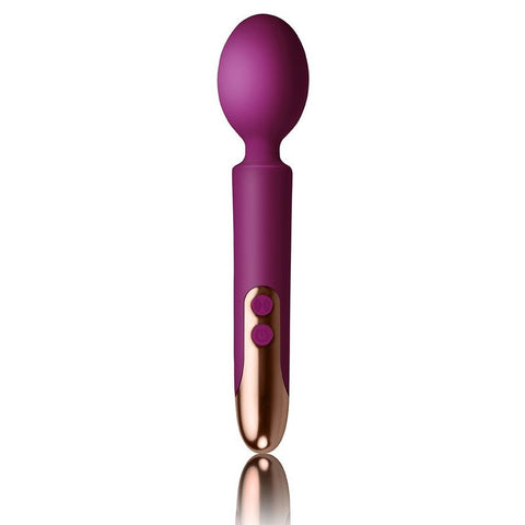 Oriel Rechargeable Fuchsia Wand Massager - Compact and Stylish Design Electric Massager