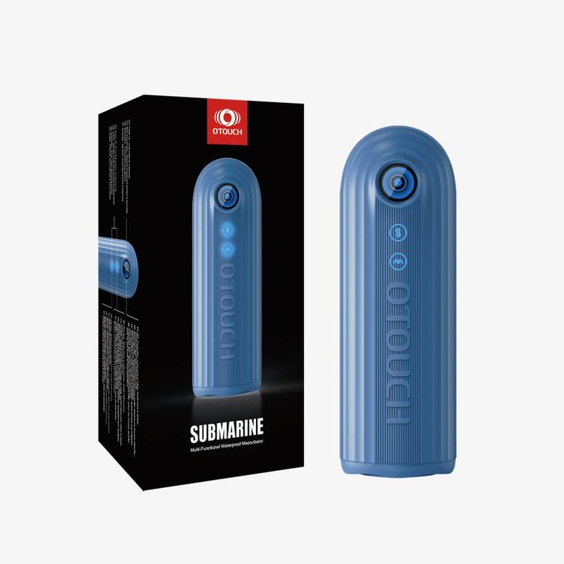 Submarine Submersible Thrusting Contracting Vibrating Male Masturbator 24 cm Length Luxury Male Masturbator Secondary image