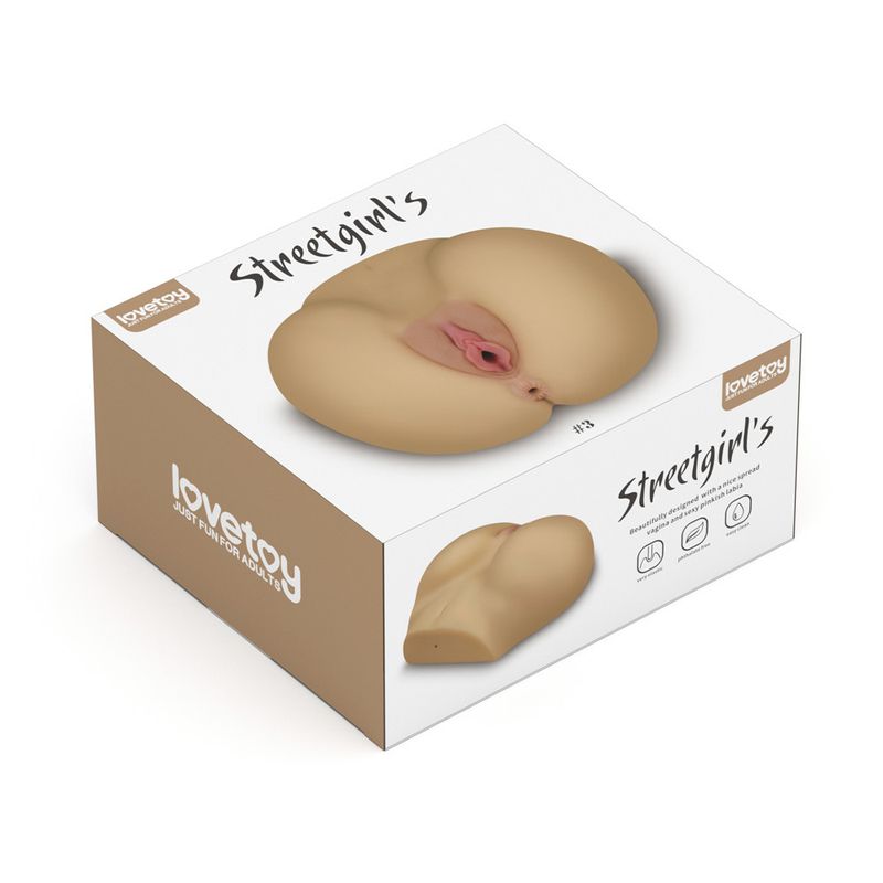 Lovetoy Streetgirls Number 3 Masturbator Flesh Pink > Sex Toys For Men > Masturbators