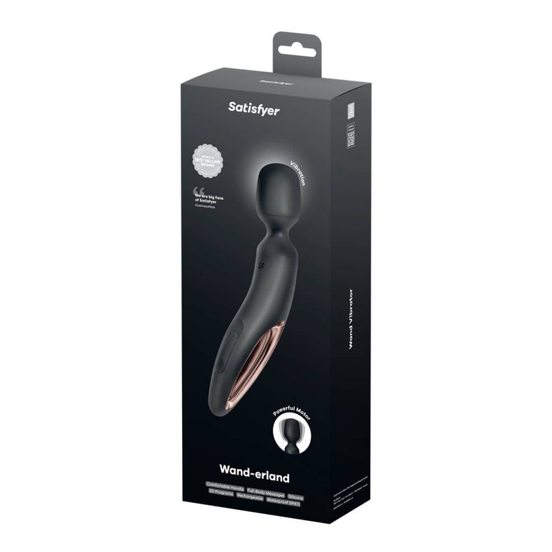 Satisfyer Wanderland Rose Gold USB Rechargeable Massage Wand > Sex Toys > Massage Wands