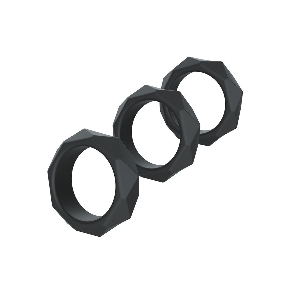 Hidden Desire Extreme Heavy CRing Set Default Title COCK RING Set