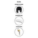 Hidden Desire Extreme Chastity Silicone Cock Cage Large > Bondage Gear > Male Chastity