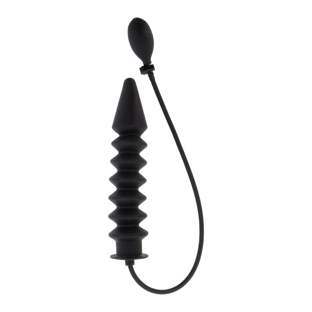 Hidden Desire Extreme Expert Inflatable Ribbed Plug Default Title > Anal Range > Tunnel and Stretchers