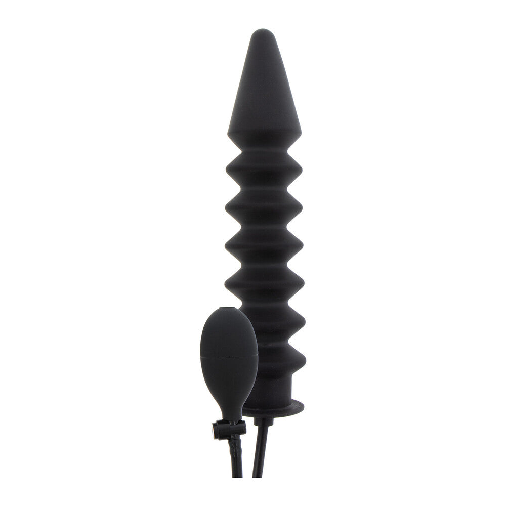 Hidden Desire Extreme Expert Inflatable Ribbed Plug > Anal Range > Tunnel and Stretchers