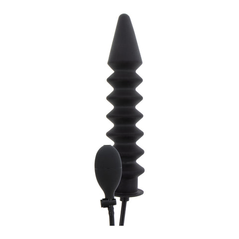 Hidden Desire Extreme Expert Inflatable Ribbed Plug > Anal Range > Tunnel and Stretchers