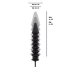 Hidden Desire Extreme Expert Inflatable Ribbed Plug > Anal Range > Tunnel and Stretchers