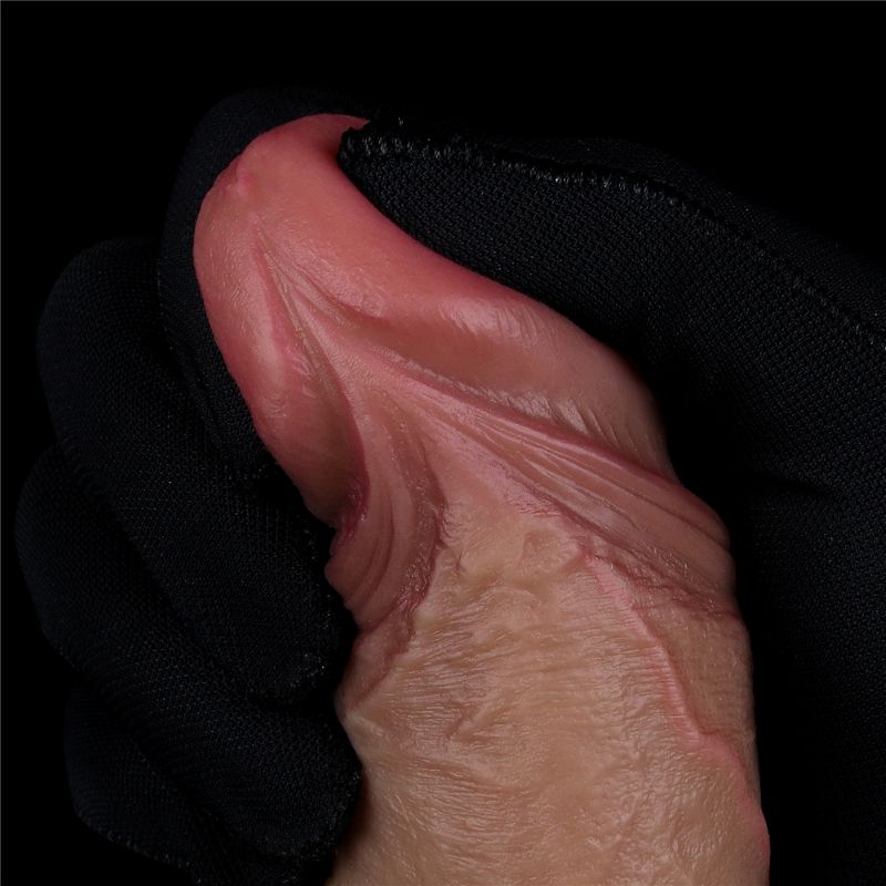 Lovetoy Dual Layered Silicone Dildo 7.5 Inches > Dildos > Realistic Dildos