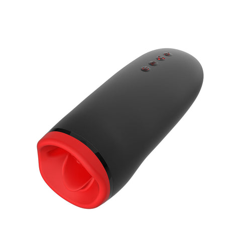 Hidden Desire Fusion X Beaded Tongue Masturbator > Sex Toys For Men > Vibrating Masturbators