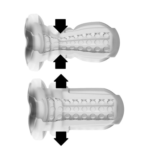 Hidden Desire Fusion X Deep Squeeze Masturbator > Sex Toys For Men > Vibrating Masturbators