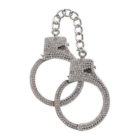 Taboom Diamond Rhinestone Wrist Cuffs Metal Restraints > Bondage Gear > Handcuffs