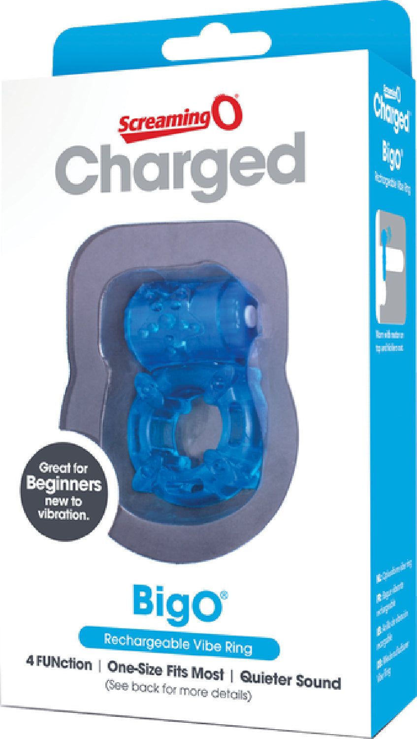 Screaming O Charged BigO – Rechargeable Silicone Vibrating Cock Ring > Cock Ring > Vibrating