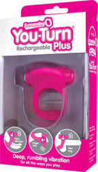 Charged You-Turn Plus – Rechargeable Silicone Vibrating Cock Ring > Cock Ring > Vibrating