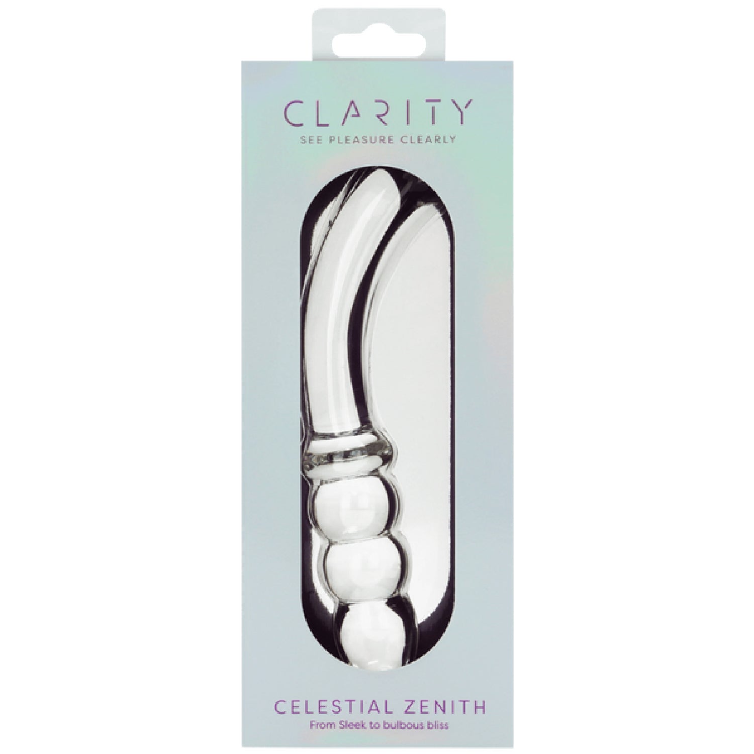 Celestial Zenith 6.5 Inch Double-Ended Borosilicate Glass Dildo Secondary image