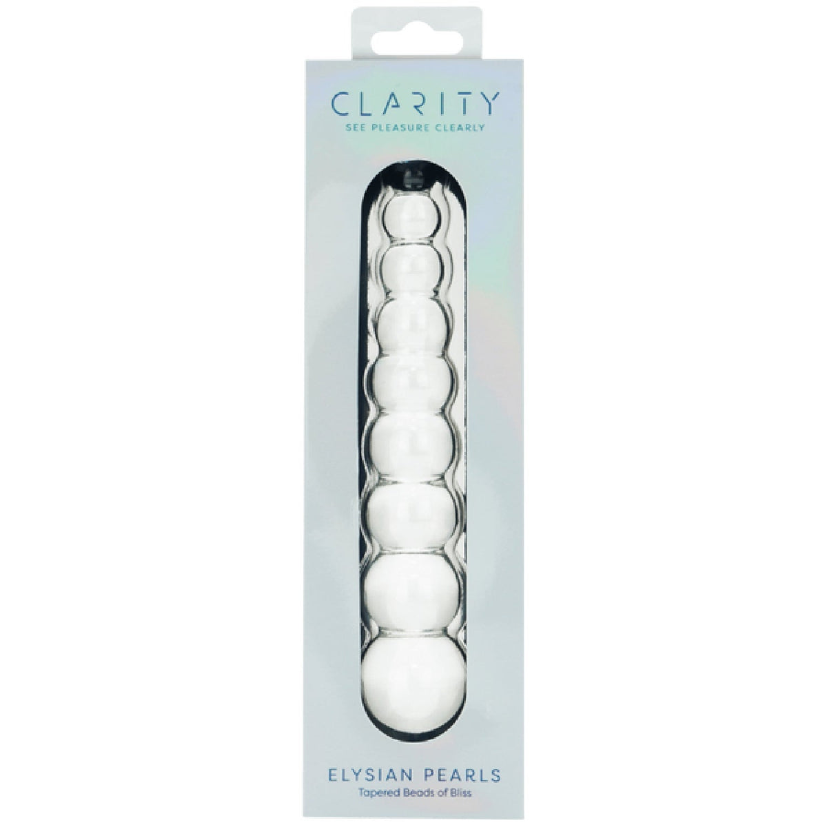 Elysian Pearls 6.7 Inch Borosilicate Glass Dildo Handblown Smooth Shaft > Glass > Dildos