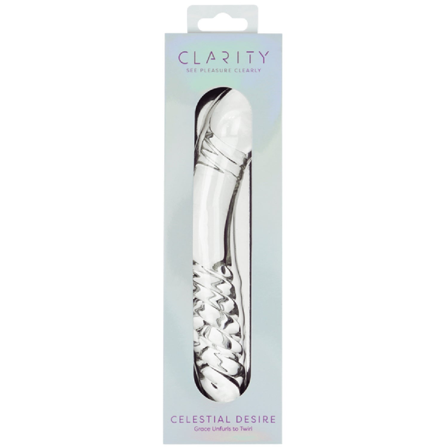 Celestial Desire 7.4 Inch Double-Ended Borosilicate Glass Dildo Secondary image