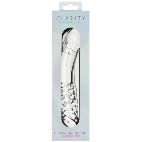 Celestial Desire 7.4 Inch Double-Ended Borosilicate Glass Dildo > Glass > Dildos