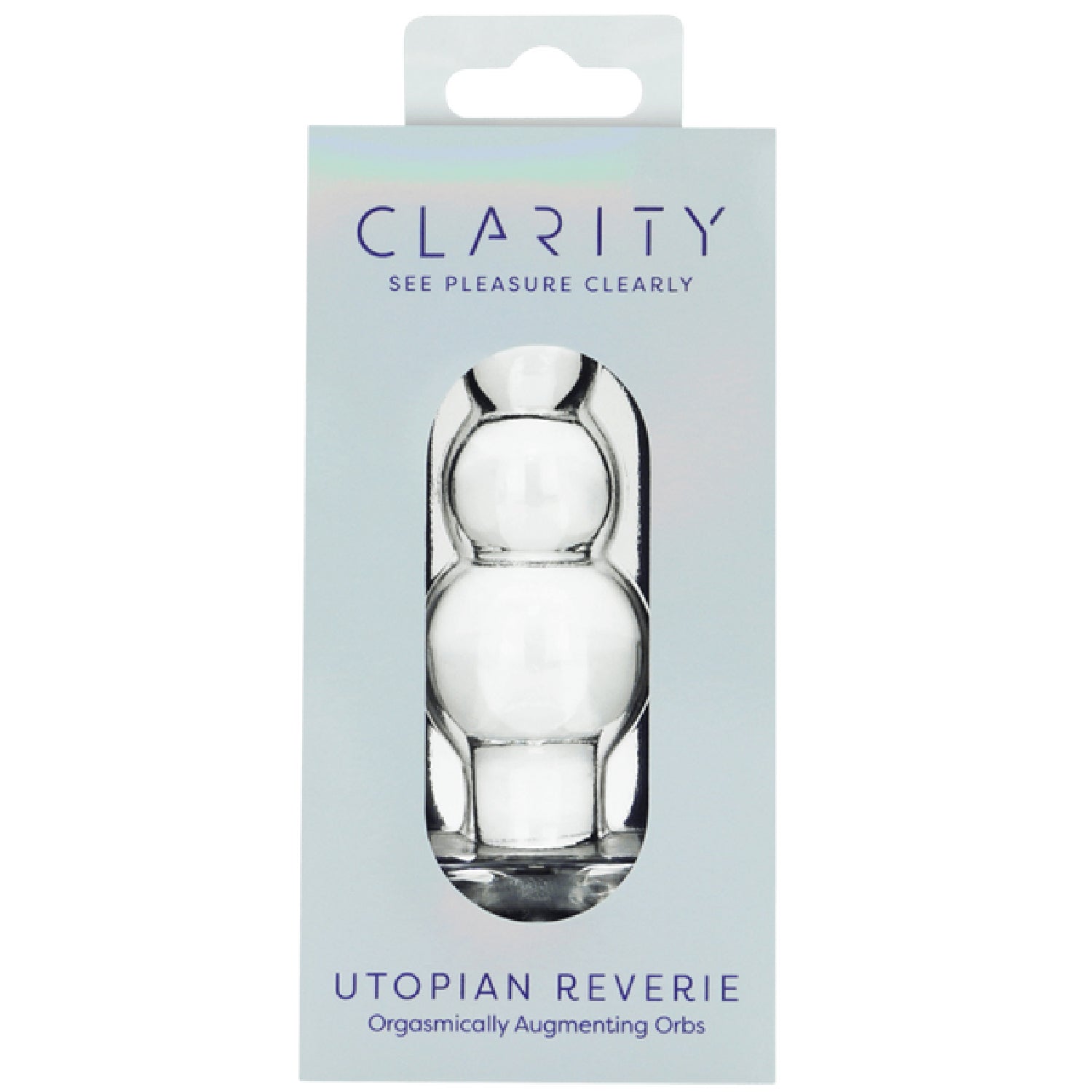 Utopian Reverie Handcrafted Borosilicate Glass Anal Beads 3.6 Inch Anal Toy Secondary image