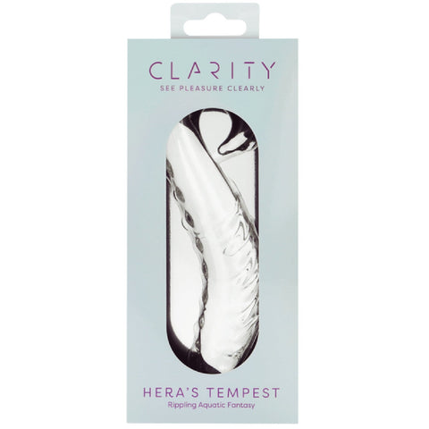 Hera's Tempest Premium Borosilicate Curved 5.5 Inch Glass Dildo > Glass > Dildos