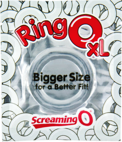 RingO XL Bigger Size Stretch Silicone Cock Ring > Cock Ring > Single