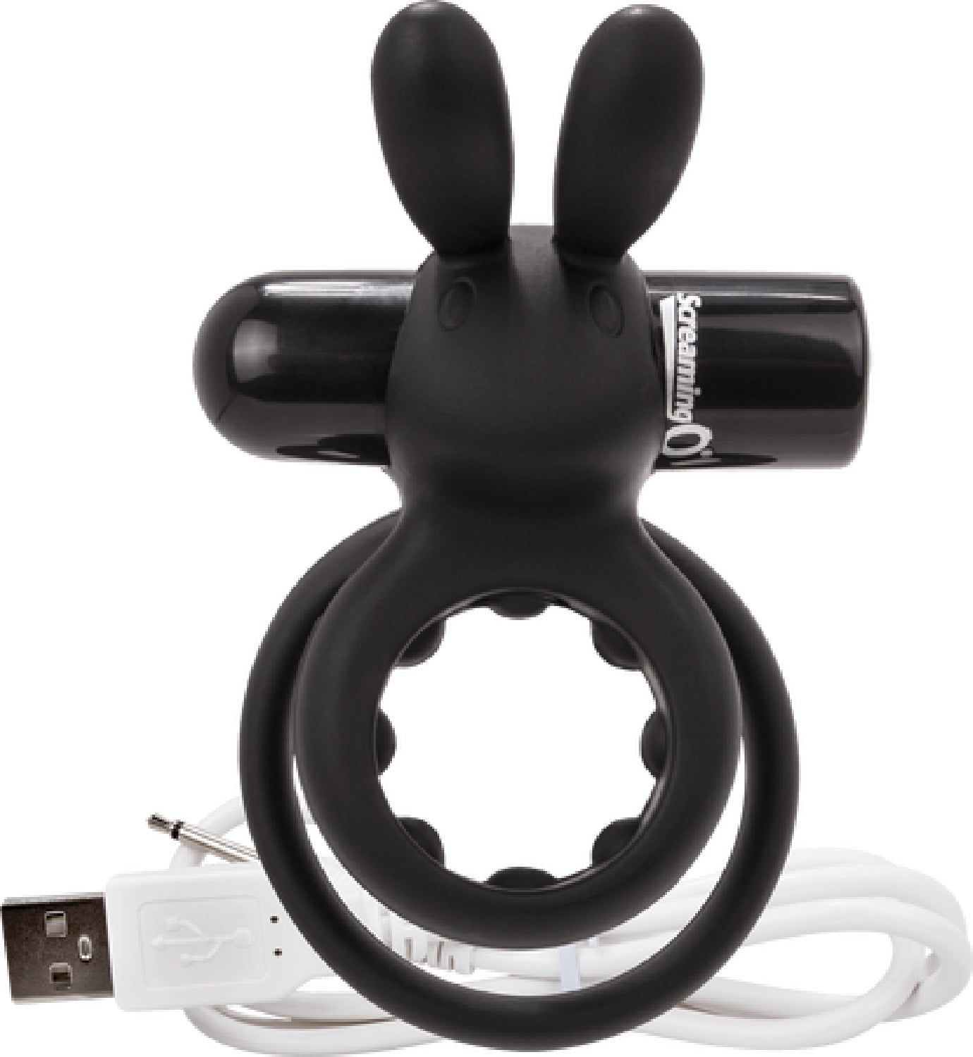 Charged Ohare Rechargeable Double Cock Ring True Silicone – Couples' Intimacy Vibrator > Sex Toys > Couples Toys Main image