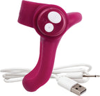 Charged You-Turn Plus – Rechargeable Silicone Vibrating Cock Ring > Cock Ring > Vibrating
