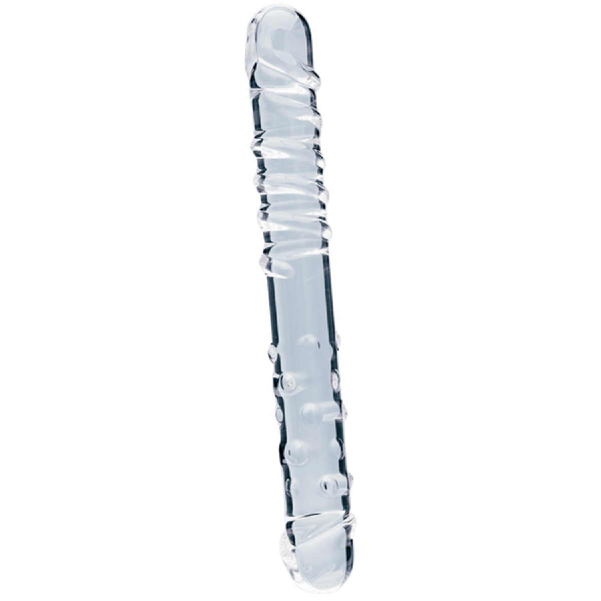 Elysian Sensation 7.1 Inch Double-Ended Borosilicate Glass Dildo > Glass > Dildos Main image