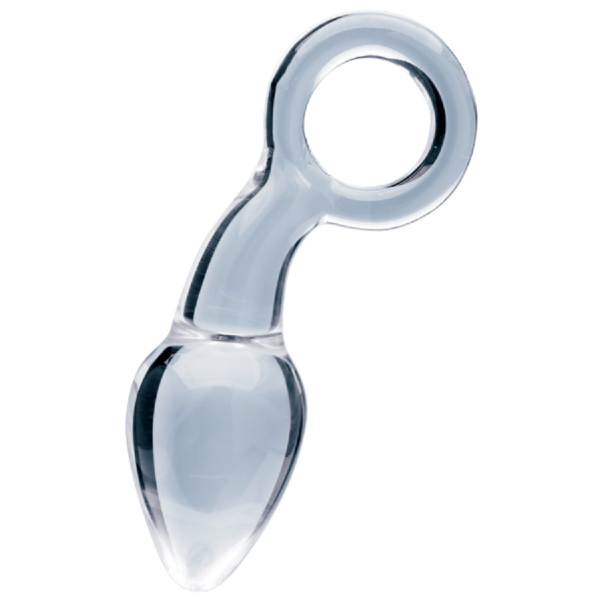 Clarity Utopian Delight – 3.5 Inch Handcrafted Borosilicate Glass Butt Plug > Glass > Dildos