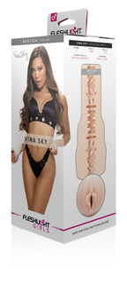 Fleshlight Girls Vina Sky Exotica – Real Feel Silicone Sleeve Male Masturbator Default Title > Sex Toys For Men > Masturbators > Pornstar