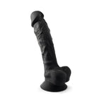 Silexd Model 1 Realistic Dual Density Silicone Dildo with Suction Cup (7 to 10 Inch) 8 Inch Black > Dildos > Realistic Dildos
