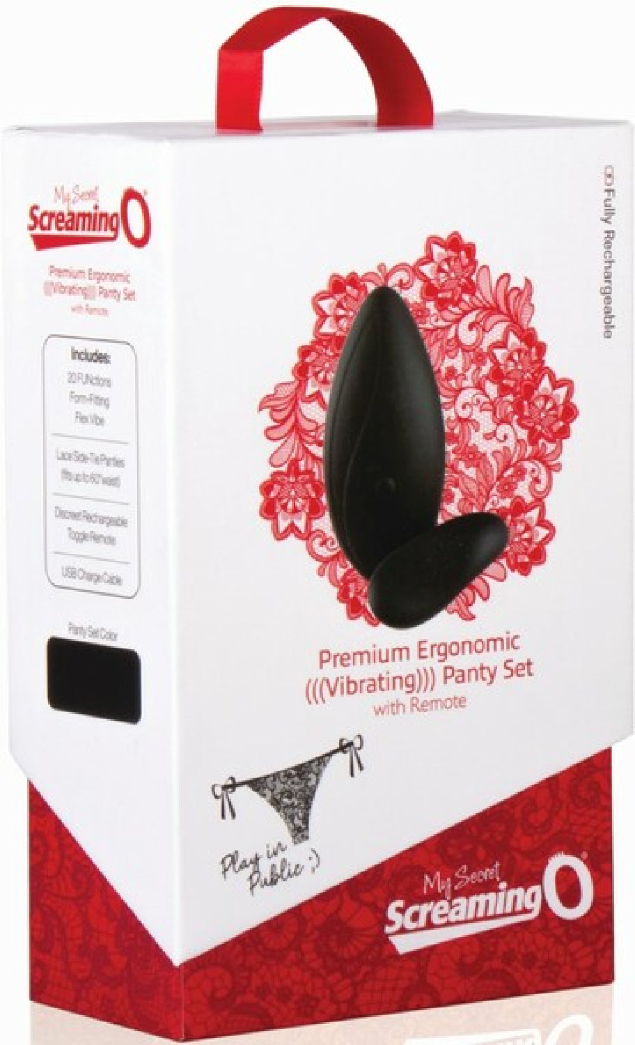 My Secret Screaming O Premium Ergonomic Remote Panty Set – Waterproof Remote-Controlled Panty Vibrator Secondary image