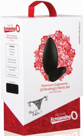 My Secret Screaming O Premium Ergonomic Remote Panty Set – Waterproof Remote-Controlled Panty Vibrator > Sex Toys For Ladies > Panty Vibes