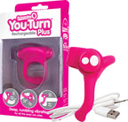 Charged You-Turn Plus – Rechargeable Silicone Vibrating Cock Ring > Cock Ring > Vibrating