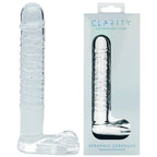 Seraphic Serenade Hand-Blown Borosilicate Glass Dildo 5.7 Inch Sculpted Design > Glass > Dildos