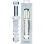 Elysian Swirl Handblown Borosilicate Glass 5.6 Inch Spiral Textured Dildo > Glass > Dildos