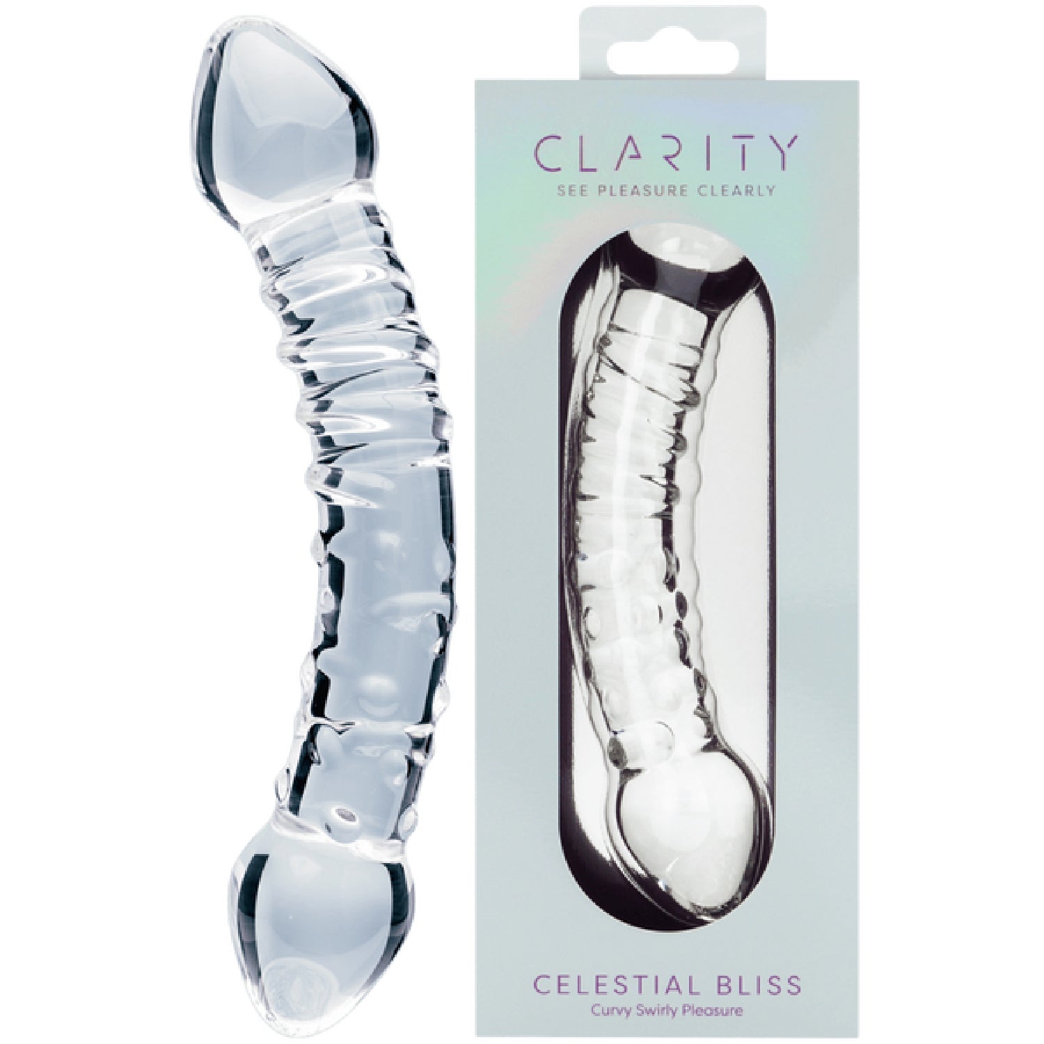 Celestial Bliss 5.9 Inch Double-Ended Borosilicate Glass Dildo > Glass > Dildos Main image