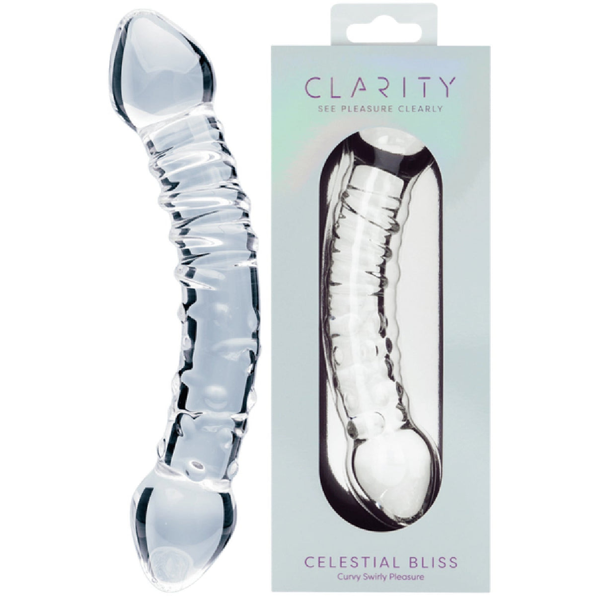 Celestial Bliss 5.9 Inch Double-Ended Borosilicate Glass Dildo > Glass > Dildos