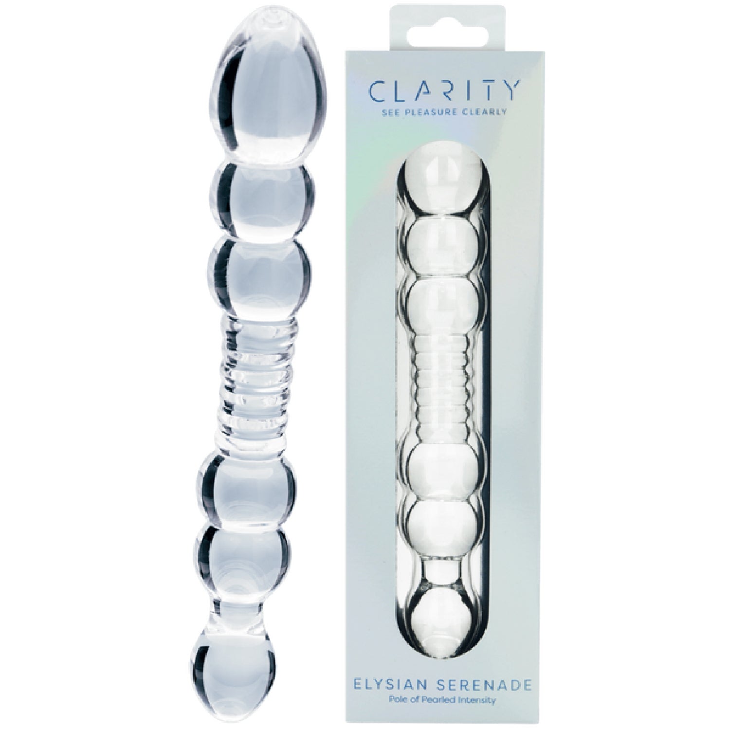 Elysian Serenade 7.5 Inch Handblown Borosilicate Glass Dildo > Glass > Dildos Main image