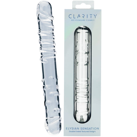 Elysian Sensation 7.1 Inch Double-Ended Borosilicate Glass Dildo > Glass > Dildos