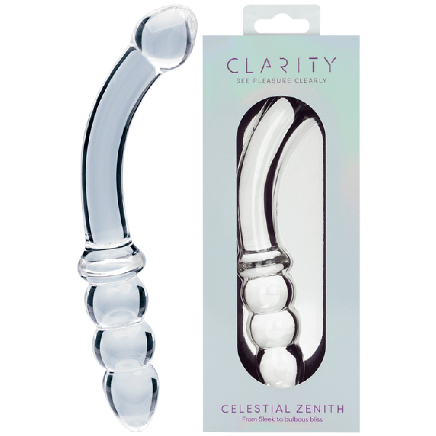 Celestial Zenith 6.5 Inch Double-Ended Borosilicate Glass Dildo > Glass > Dildos Main image