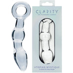 Utopian Mystique 5.2 Inch Ribbed Borosilicate Glass Anal Dildo > Glass > Dildos