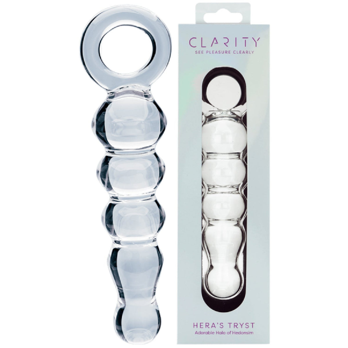 Hera's Tryst – 4.9 Inch Handblown Borosilicate Glass Dildo > Glass > Dildos