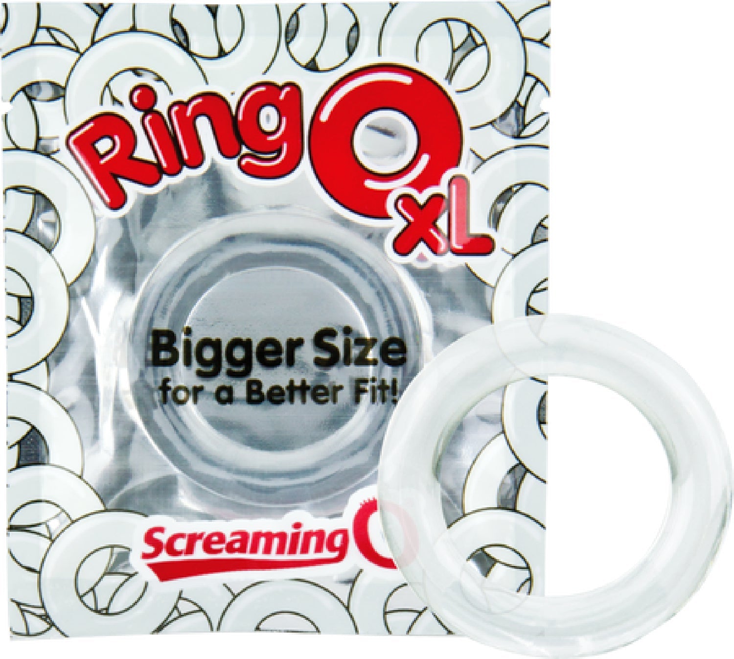 RingO XL Bigger Size Stretch Silicone Cock Ring > Cock Ring > Single